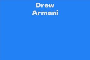drew armani